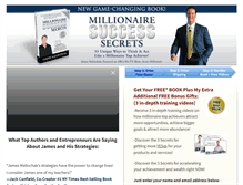 Tablet Screenshot of millionairefreebook.com